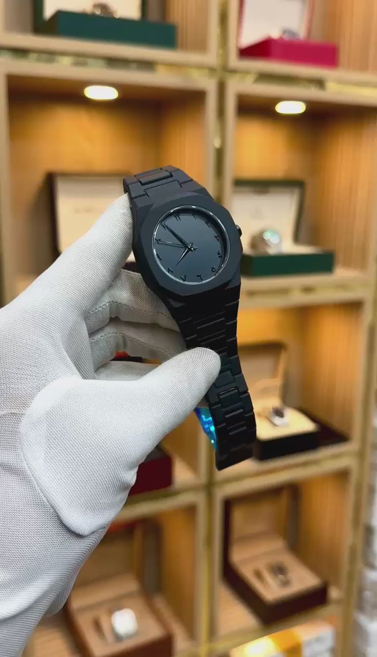 Black Arabic Aura watch