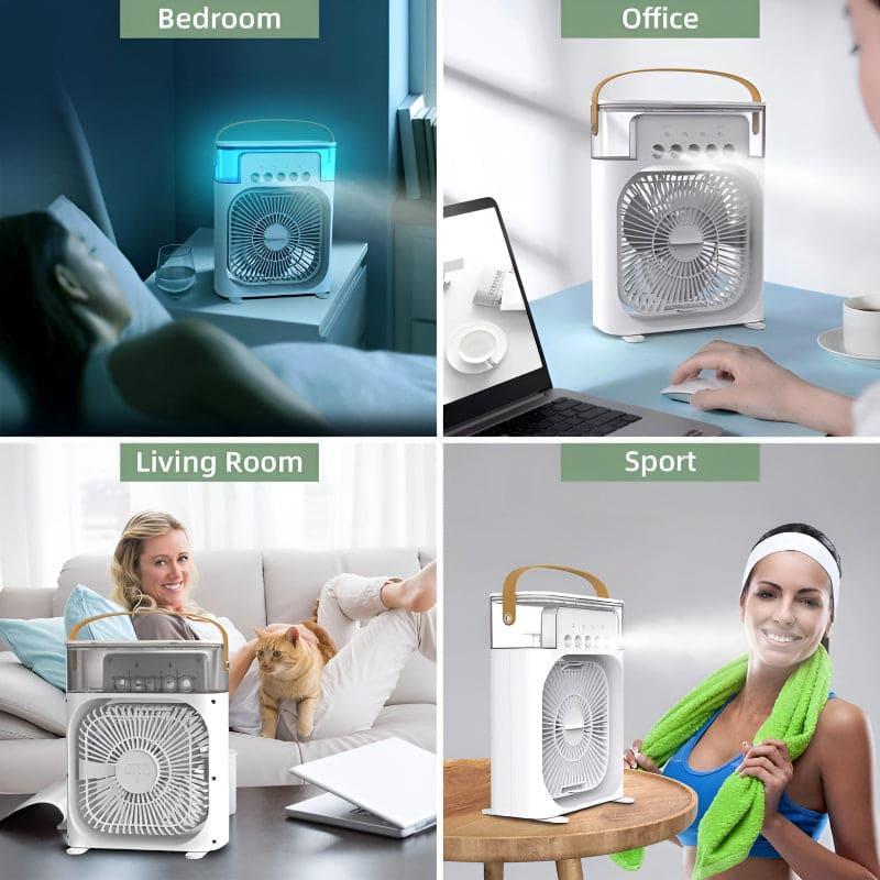 Portable Mini Air Cooler - 1 Pc - Perfect For Home and Office Cooling
