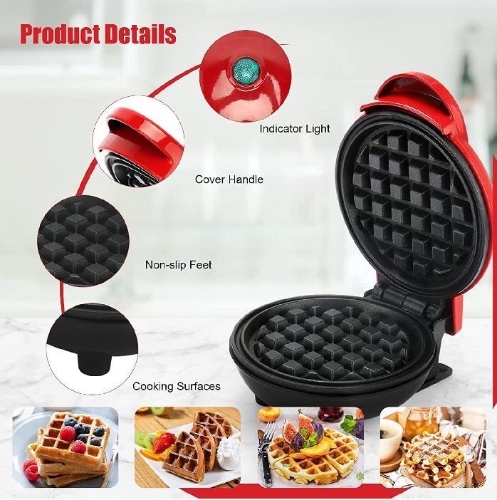 Electric Waffle Maker, 350W
