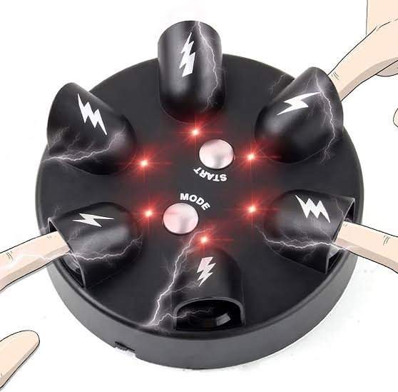 Electric shock roulette game