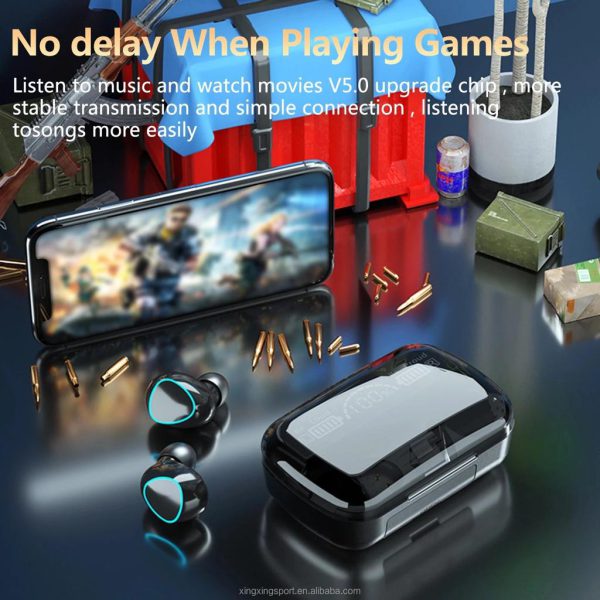 M10 Long-Lasting Battery With Fast Charge Earbuds