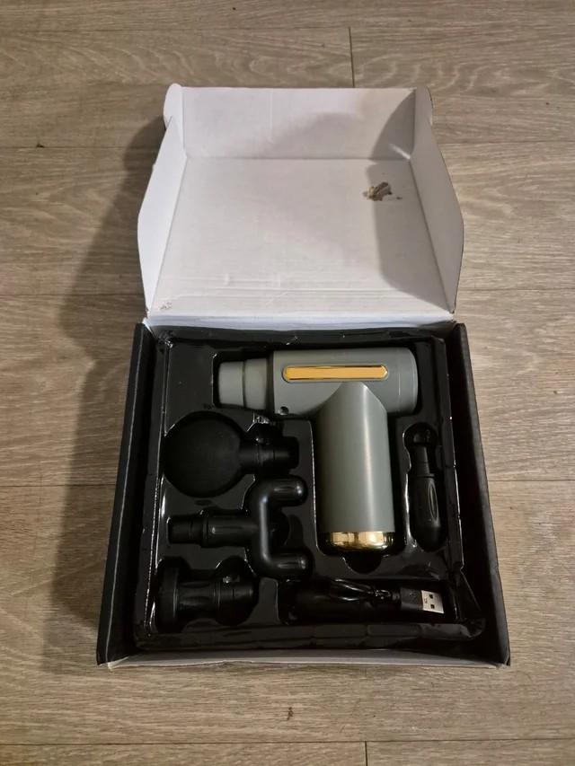 Adjustable Speed Massager Gun - Portable Muscle Relief Device