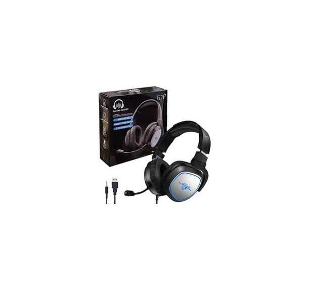 GAMELITE G1P Gaming Headset | Bass Surround Sound | Noise Cancelling Mic | 3.5mm Wired