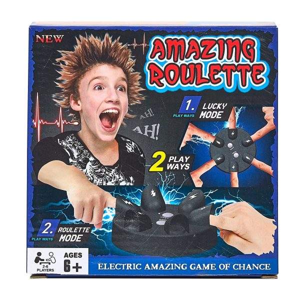 Electric shock roulette game